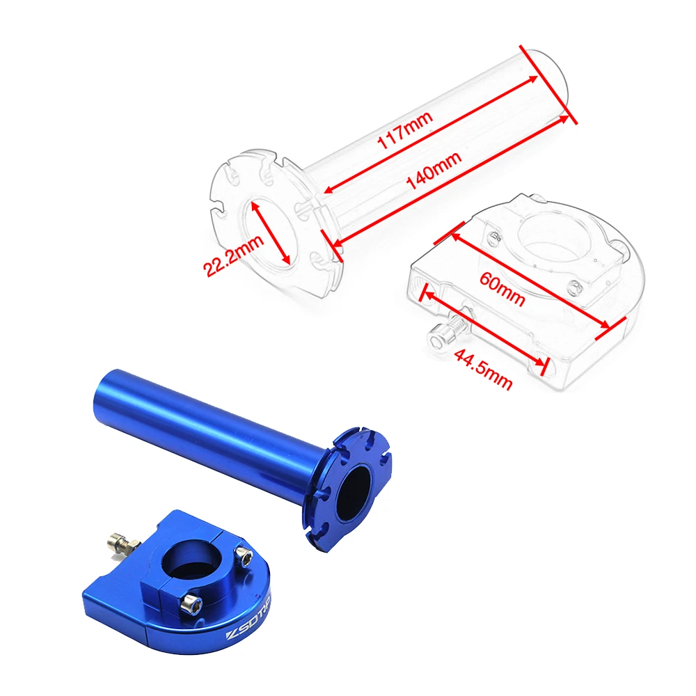 SCL MOTOS 22 мм 7/8 &quotалюминиевый мотоцикл поворотный захват дросселя ручка газовая с
