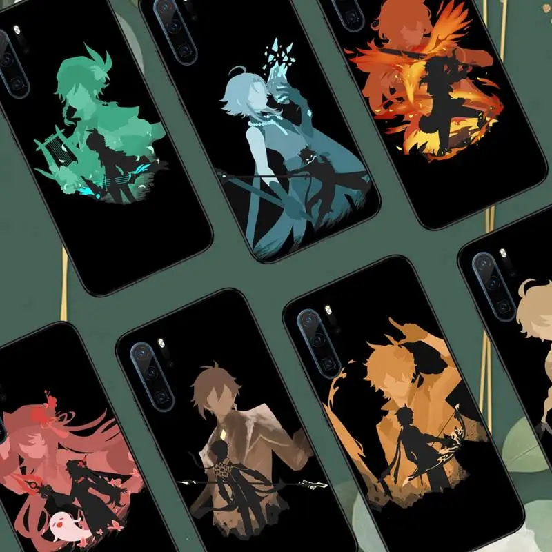 

Genshin Impact game Phone Case For Huawei honor Mate P 10 20 30 40 i 9 8 pro x Lite smart 2019 nova 5t funda coque