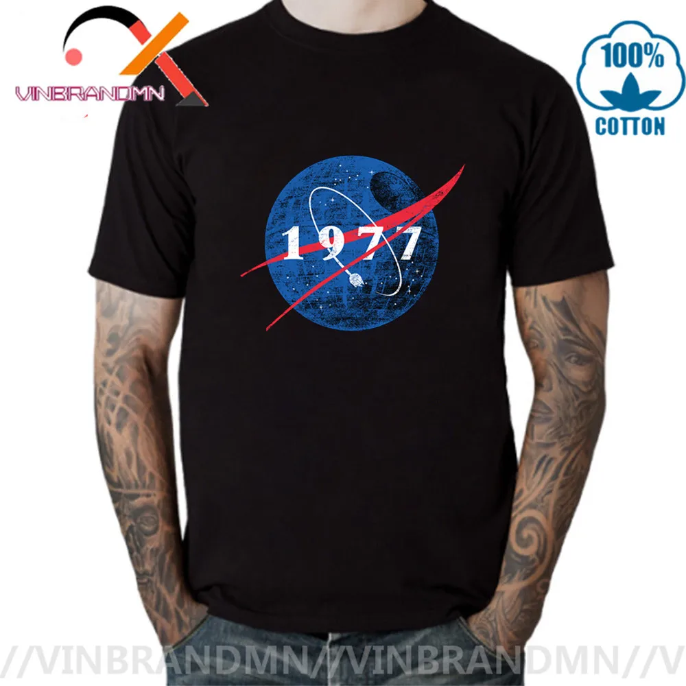 Tesla casual design Occupy 100% Mars cotton Tees 1970s Clothing Space origin 1977 Suitable for figher  Short Sleeves T shirts