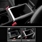 Для Audi Q3 2019 2020 2021 аксессуары для интерьера ABS Матовый подлокотник коробка внутренняя декоративная крышка Накладка стайлинга автомобилей