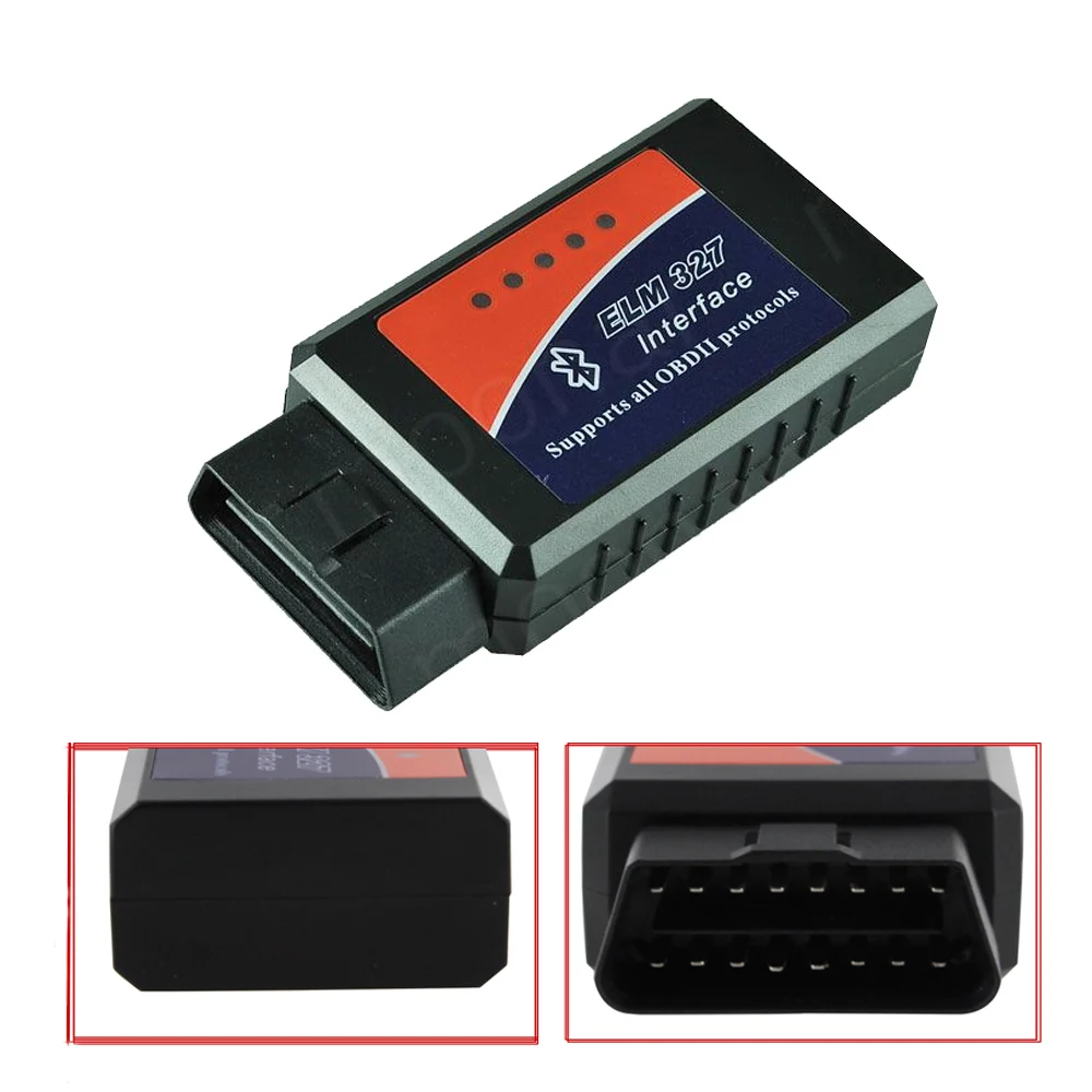 Автомобильный V2.1 ELM327 OBDII OBD2 Bluetooth диагностический интерфейс