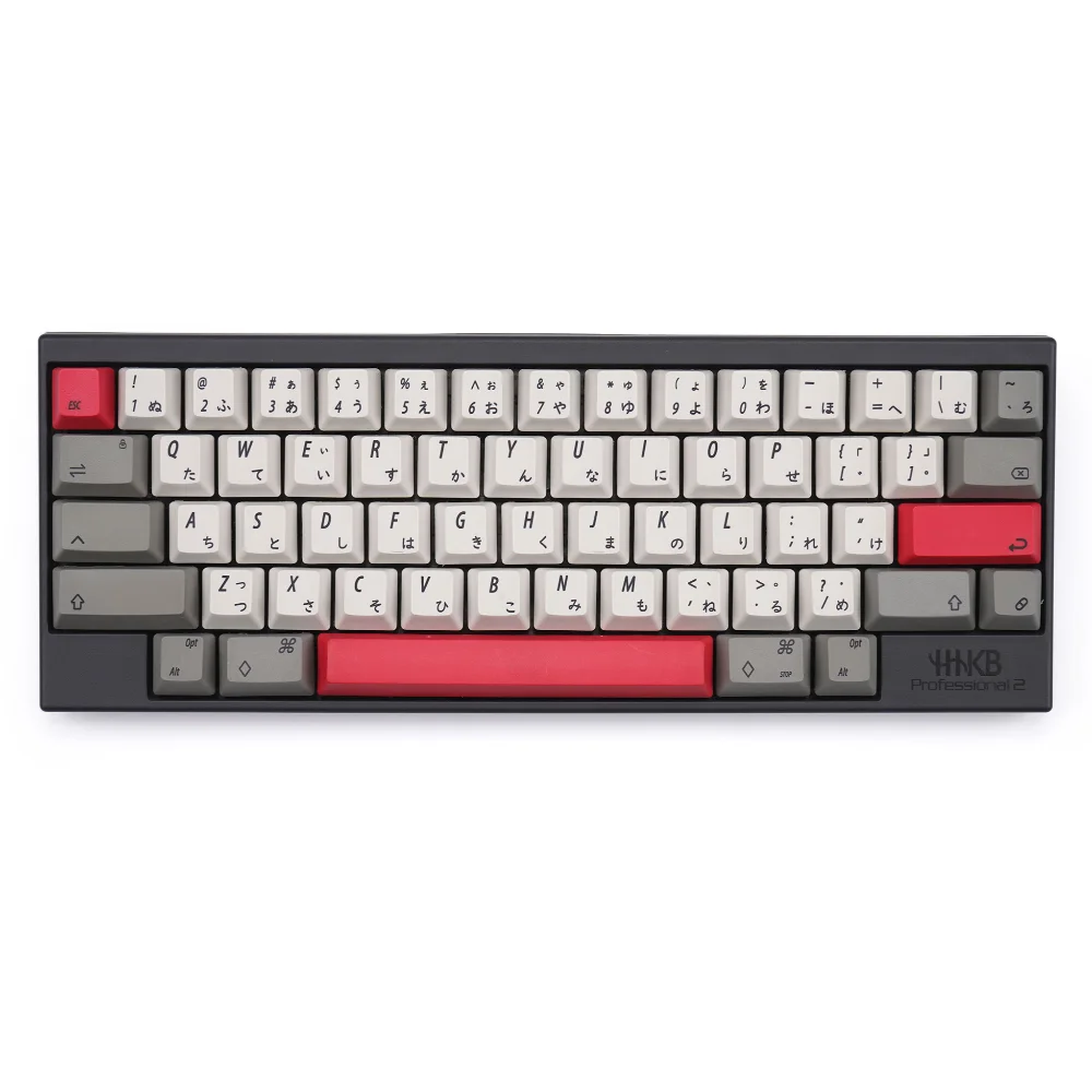 

Static capacitance keyboard keycaps sublimation process character oblique font hhkb Japanese color keycaps multicolor keycaps