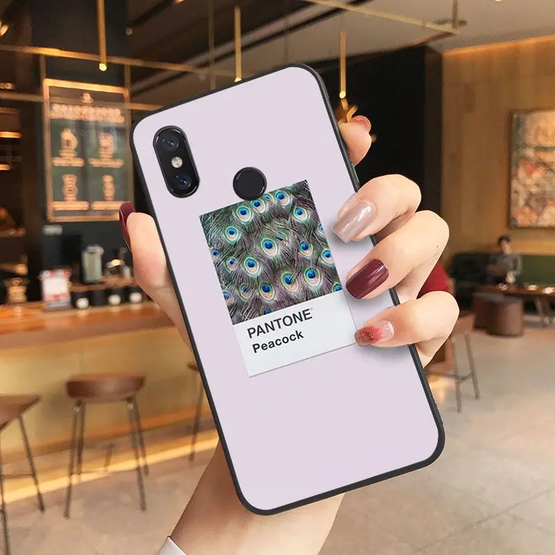 Caliente Pantone Art Painting Phone Case For Xiaomi Mi 6 6plus 8 8SE 9 9SE 6X Note2 Note3 Coque Shell Coque Shell