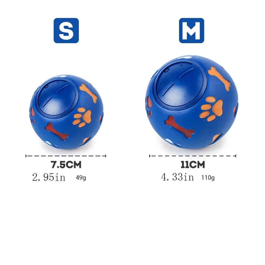 

Dog Toys Rubber Balls Chewing Toys Pet Puppy Tooth Cleaning Chew Ball Interaction Bite-Resistant For Small Medium Dogs Cats