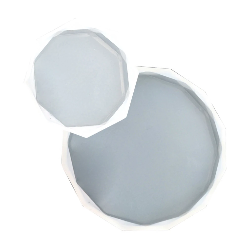 Новый круглый поднос силиконовая форма подсвечник ремесла ароматический