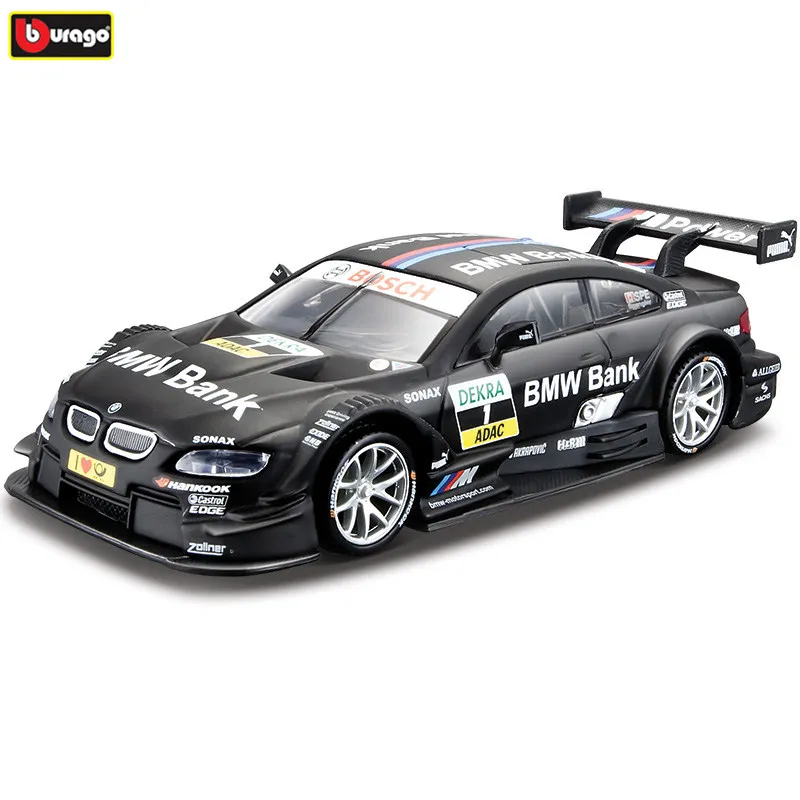 Гоночная модель Bburago 1:32 BMW RV DTM гоночный автомобиль Трансформер из сплава WRC ралли