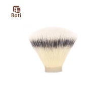 boti brush handmade the newest 3 color synthetic hair knot fan shape shaving product mens daily cleaning beard brush tool