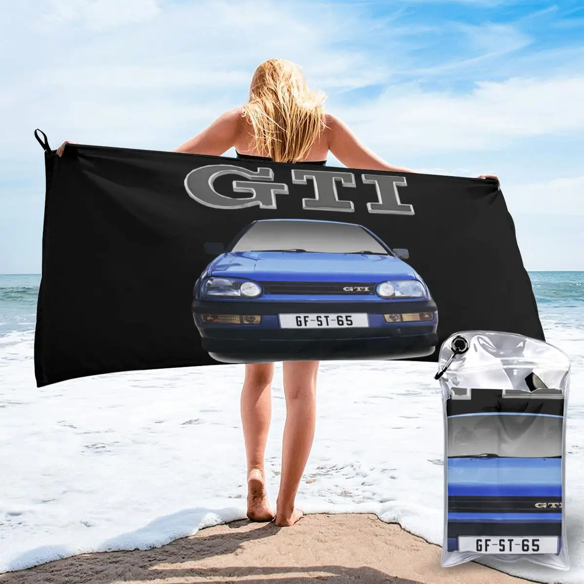 

Mk3 Golf Gti мужские 100 индивидуальные таблички с номером доступны осенние натуральные интересные фотографии пляжное банное полотенце