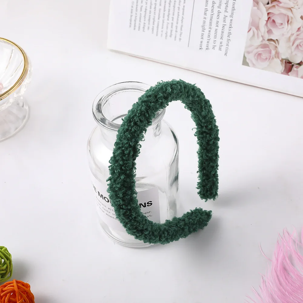 Повязка на голову из кораллового флиса аксессуары для волос повязка женщин и