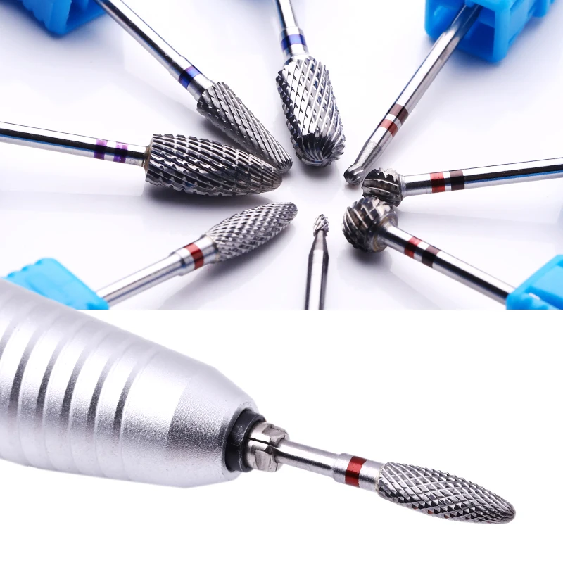 Вольфрамовый Фрезерный резак для ногтей 1 шт. инструмент удаления фрезера