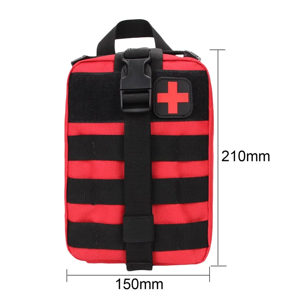 

safe Outdoor Travel First Aid Bag Kit Bag Molle EMT Emergency Survival Pouch Outdoor Box Large Size SOS Bag