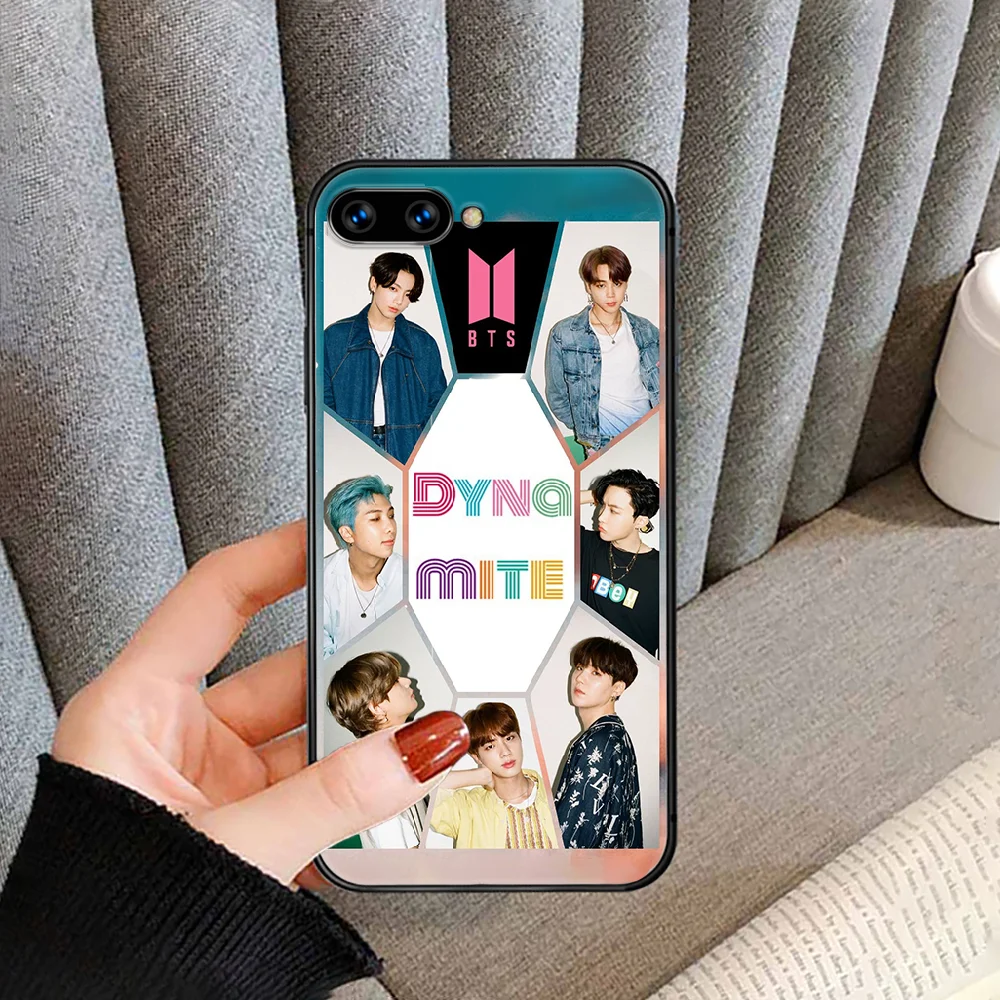 

Kpop Dynamite Bangtans-Boy Phone Case For HUAWEI honor nova 5 7 8 9 10 20 30 A C T I X Lite Pro black cell cover silicone