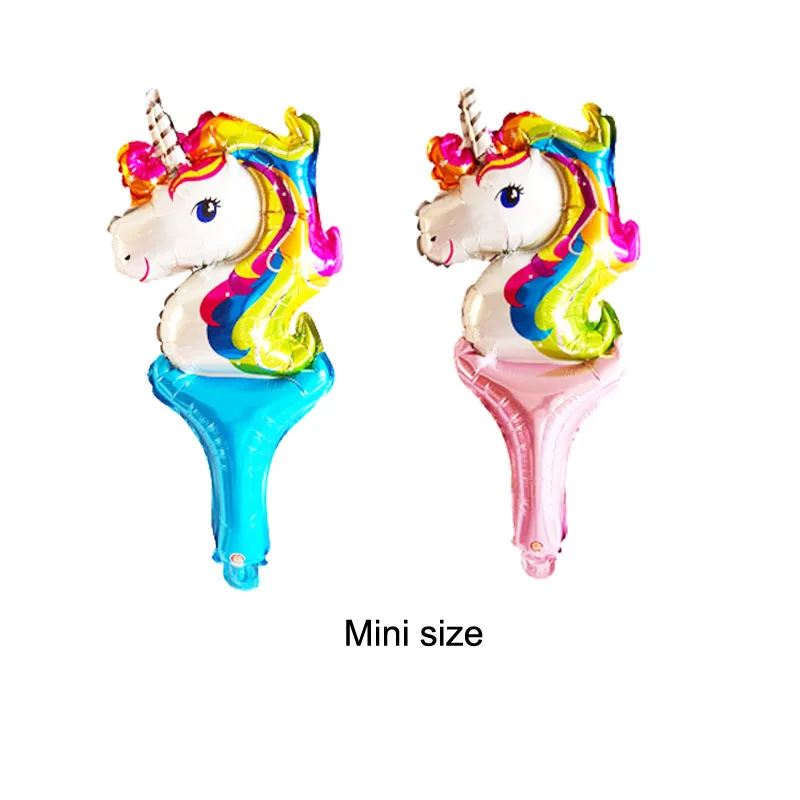 100pc unicorn hand 100 шт./партия) вечерние воздушные шары с Микки, ручной жевательный Мститель, воздушные шары из фольги Человека-паука, животные, игрушки для принцесс, воздушные шары на день рождения - Цвет: 100pc unicorn hand