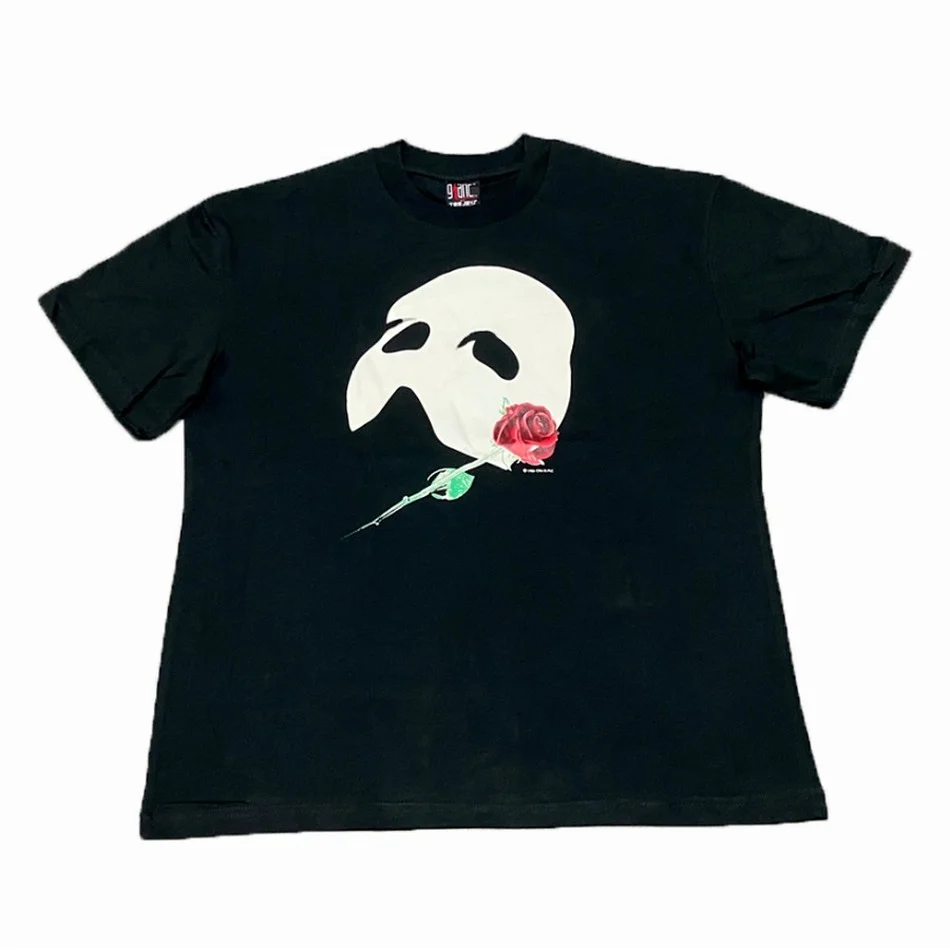 

YE Kanye Luminous West Sunday Service T shirts Men Women 1:1 Best Quality Opera Phantom T-shirt Retro Top Tees clothing