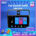 Автомагнитола 2DIN Android 9,0 для Suzuki Swift 2005 2006 2007-2010 2007, автомобильный мультимедийный плеер с навигацией, GPS, Авторадио, DVD-плеер