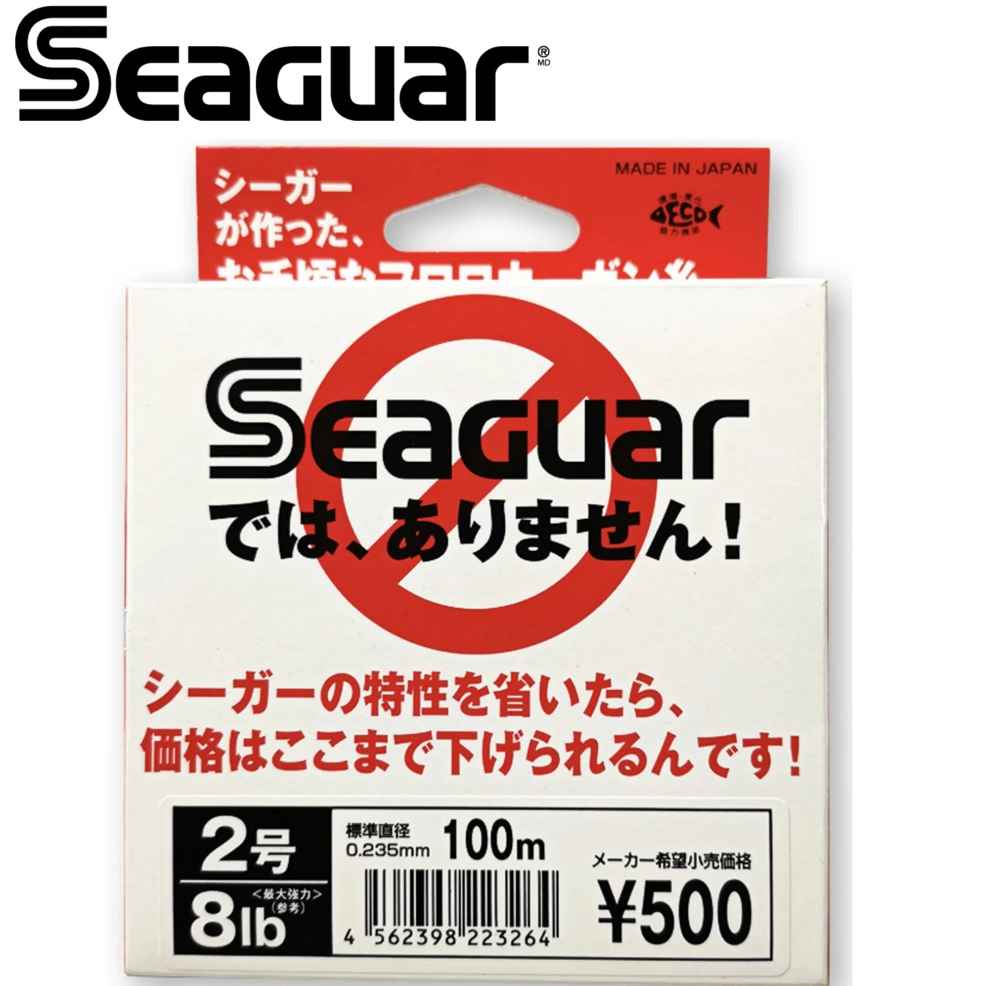 Seaguar белая этикетка JP (Страна происхождения) 100% фторуглеродная уровень раковина