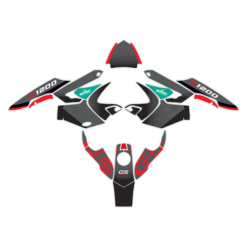 

For BMW R1200GS R1200 GS r1200gs 2004-2007 Motorcycle Full Body Film Waterproof Scratch-Resistant Protection Decals Stickers