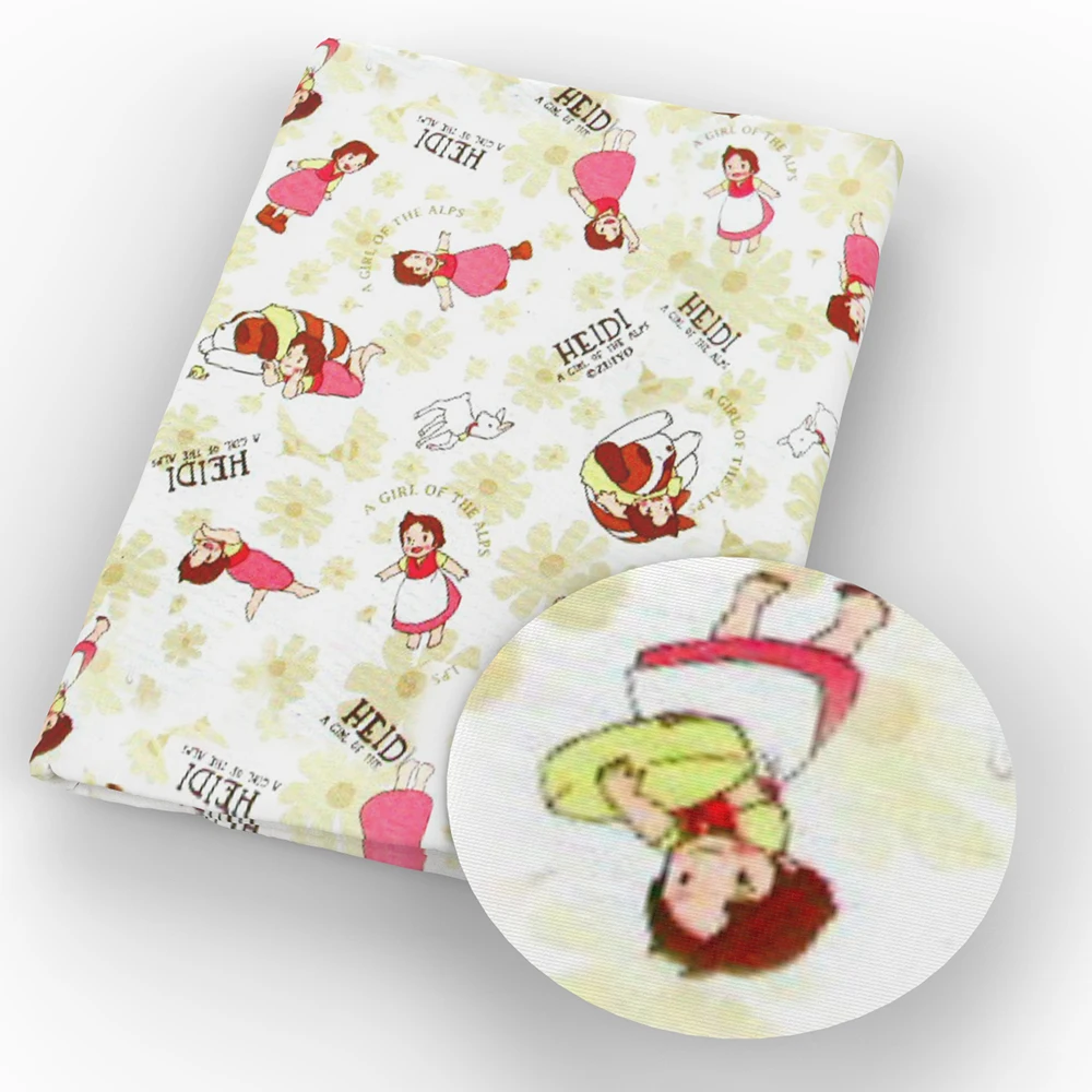 

Girl Series Printed 100% Cotton Fabric For Patchwork Tissue Sewing Quilting Needlework Material DIY Handmade Dress,1Yc16021