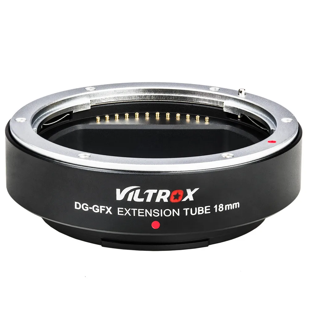 Viltrox DG-GFX 18 мм адаптер для объектива с автофокусом макро-удлинитель адаптер для объектива G крепление для камеры FUJIFILM GFX50S GFX50R GFX100