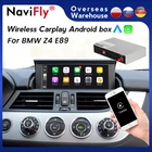 Автомобильный мультимедийный видео универсальный навигатор Android Box беспроводной Carplay для BMW Z4 E89 2009-2018 поддержка зеркальной камеры