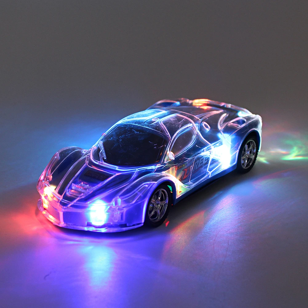 Высокая Скорость дистанционного управления имитационная модель 3D светильник RC электрическая игрушка гоночный автомобиль игрушка для детей на день рождения веселый рождественский подарок