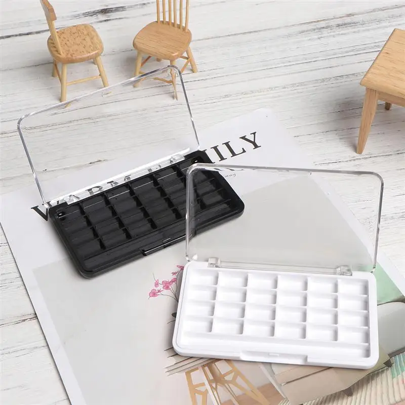 Набор для макияжа 2 шт. 24 отделения пустой многоразовый контейнер палитра