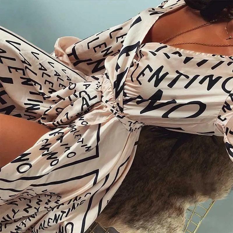 Платье Misswim женское атласное с v-образным вырезом пикантное винтажное пляжное