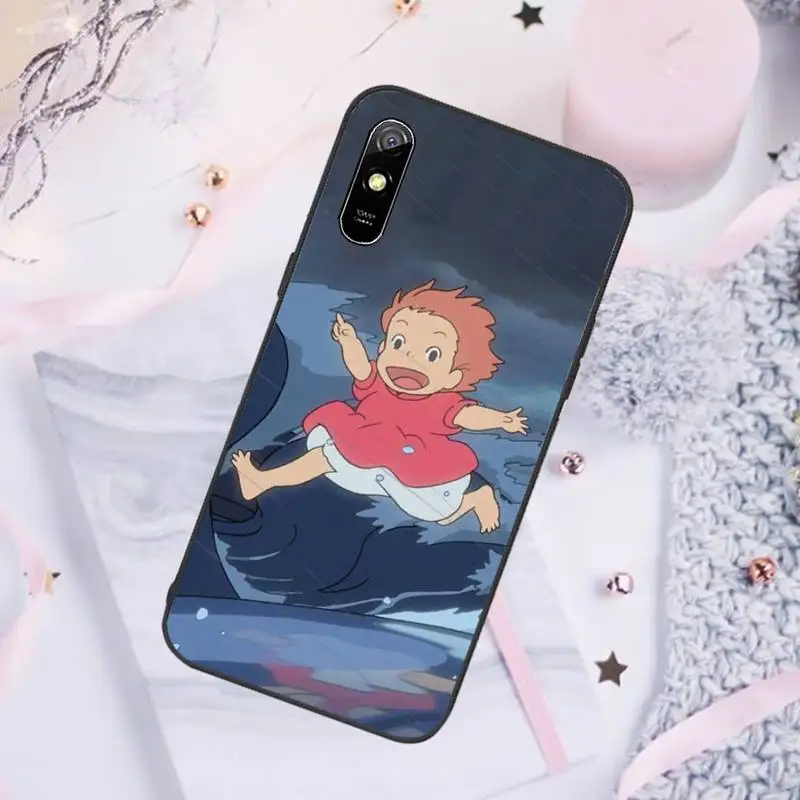 

Ponyo on the Cliff Phone Case For Xiaomi Redmi note 8 9 pro 7 8T 9A 9S K20