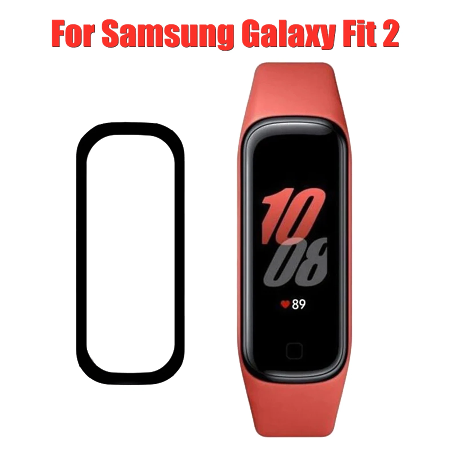 

5pcs 3D Curved Soft Smartband Protective Film Cover For Samsung Galaxy Fit 2 R220 Smart Wristband Screen Protector Cover