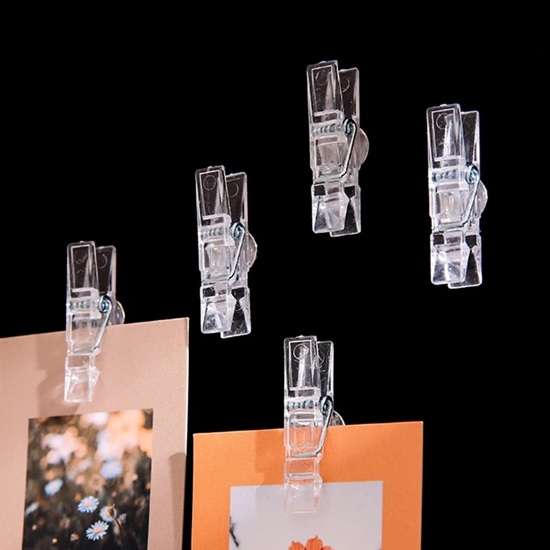 

2021 New 20 Pcs Large Plastic Thumb Tacks Set Ideal for Displaying Photos Postcards Memo