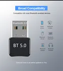 Kebidumei мини USB Bluetooth адаптер приемник беспроводной мини USB Bluetooth ключ 5,0. Приемник для компьютерной ПК беспроводной мыши