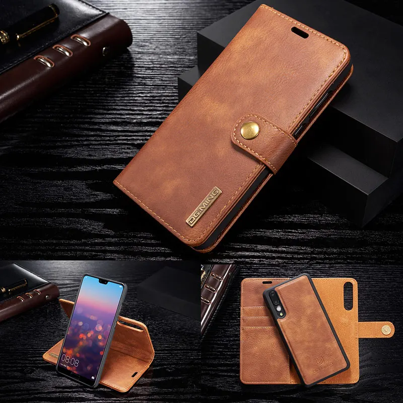 Многофункциональный чехол для телефона сумка для huawei P20 P30 Коврики 30 20 Pro Lite чехол Магнитный 2 в 1 съемный кожаный бумажник чехол-Обложка с подставкой и кардхолдером