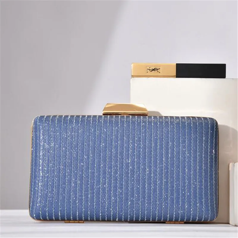 

New Women Evening Clutch Bags Wedding Dinner Wallets Party Dinner Chain Shoulder Bags Fashion Women Handbags 3 Colors