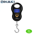 Портативные цифровые электронные весы для рыбалки, 50 кг10 г, Карманные весы, Многофункциональные кухонные весы с ЖК-дисплеем