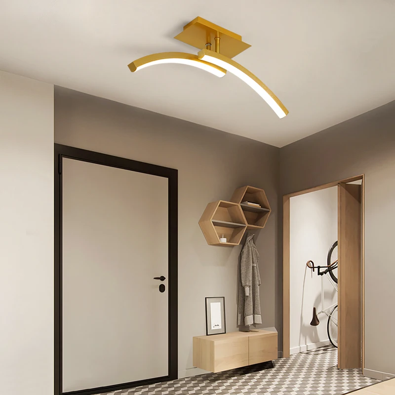 

Nordic Creativity LED Ceiling Aisle Lamp For Cloakroom Corridor Balcony Foyer Lights Lighting Home Kitchen Fixtures Luminaire