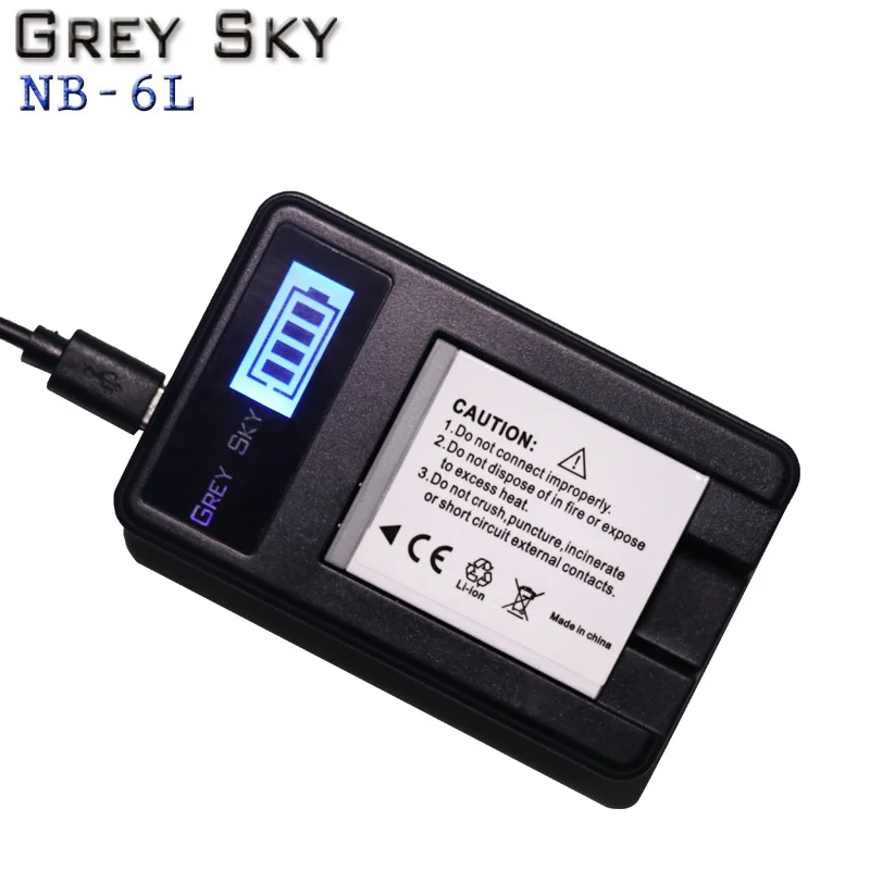 Аккумулятор для камеры NB 6L NB6L NB-6L Canon Power-shot IXUS 310 SX240 SX275 SX280 SX510 SX500 HS 95 D10 D20 D30 1200 мАч |