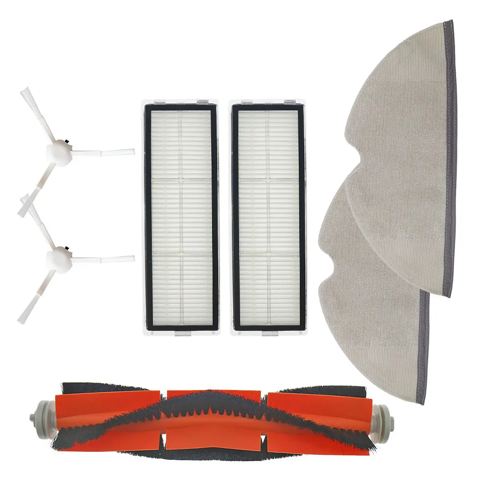 

Robot Vacuum Cleaner HEPA Filter for Dreame F9 D9 Dreame Bot L10 Pro Robot Vacuum Cleaner Mop Main Brush Cover Parts Accessories