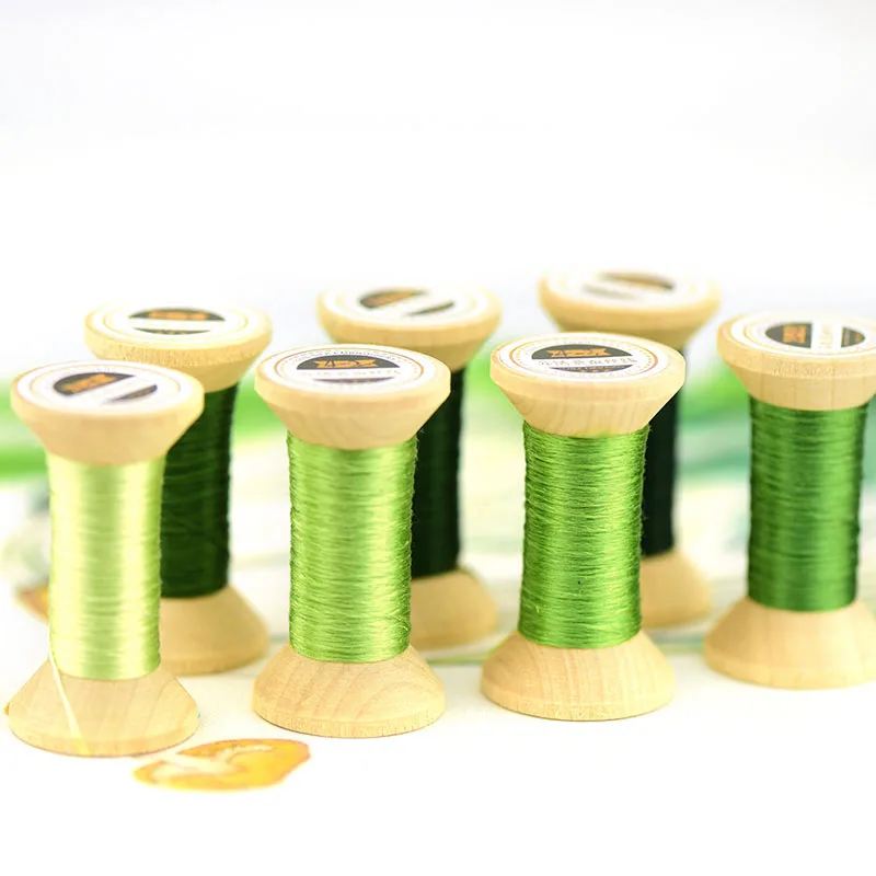 Вышивка вручную/шелковая нить/шелковая вышивка/катушка ручной вышивки/яркая