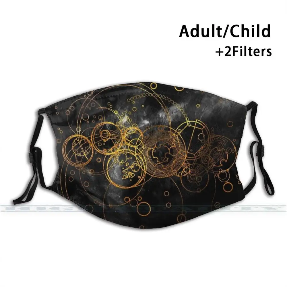 

Time Lord Writing (черный) многоразовая маска для рта с 3d принтом моющийся фильтр противопылевая маска для лица Time Lord