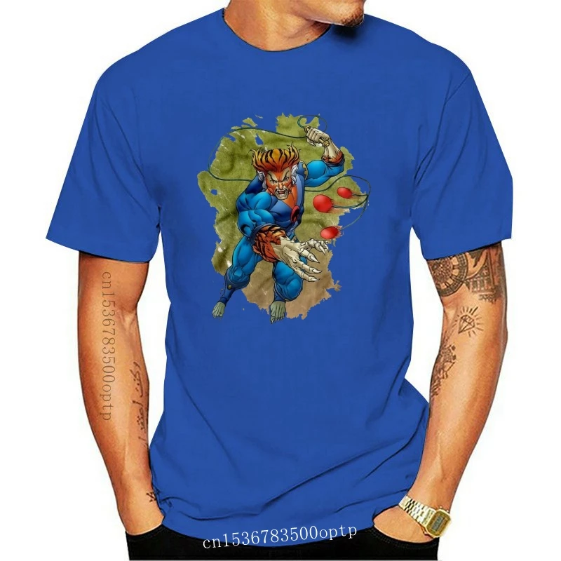 

Мужская футболка с мультипликационным принтом Thundercat TYGRA 1980-х годов, на заказ, много вариантов