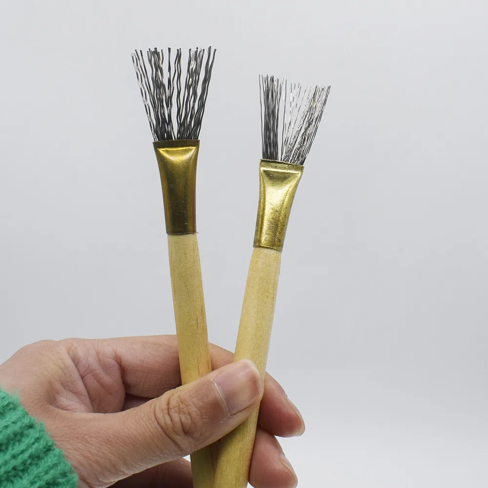 Полимерные инструменты толстая/тонкая проволочная текстурная кисть глина