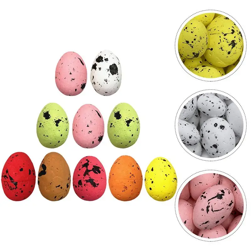 

60pcs Easter Colorful Egg Easter Decoration Egg Children Egg Toy Party Supply