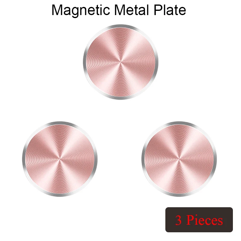 metal plate disk for magnet car phone holder ultra thin iron sheet for iphone 12 11 8 magnetic phone holder accessories free global shipping