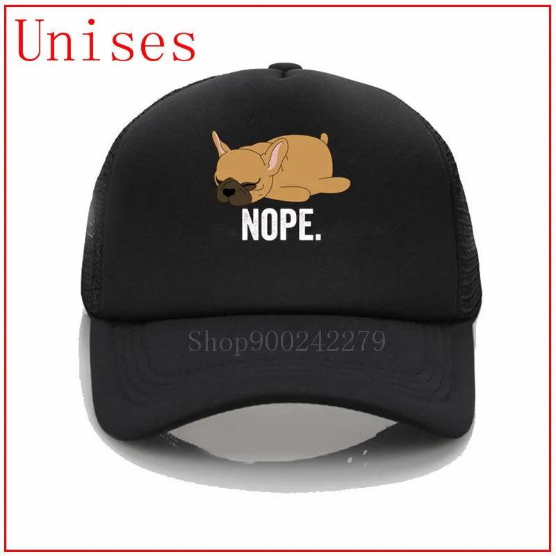 Ленивый олень Французский бульдог Nope не сегодня бейсболки для женщин