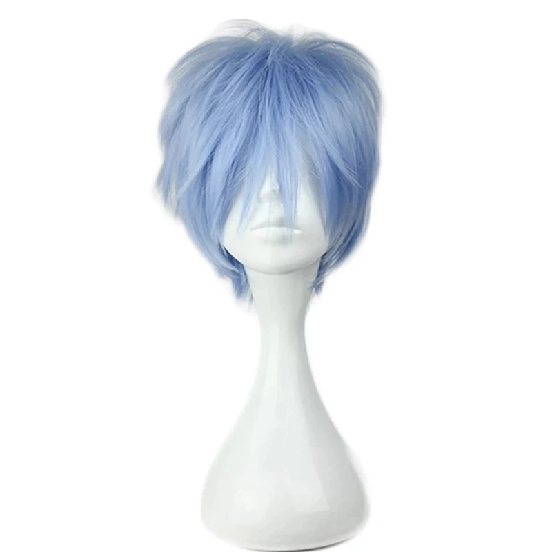 

Kuroko no Basuke Seirin Kuroko Tetsuya Wigs Cosplay Costume Kuroko's Basketball Men Women Short Synthetic Hair Party Wigs