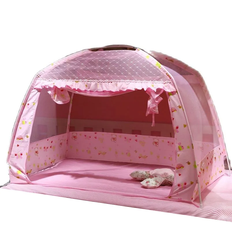 Портативная сетка для детской кроватки 2 цветов Летнее Детское постельное белье