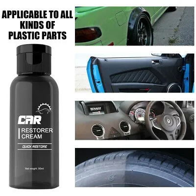 

50ML Auto Leather&Plastic Refurbishment Paste-Car Restorer Cream Quick Restore Refurbishment Agent