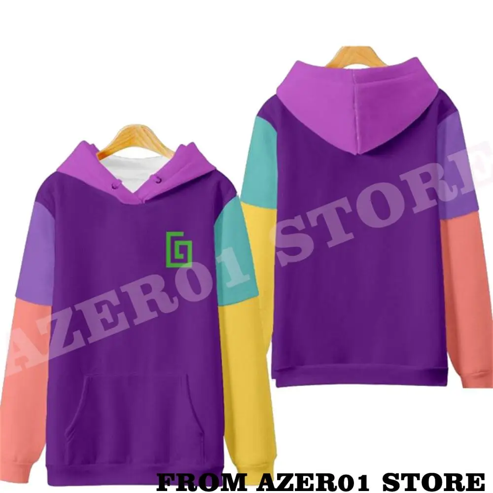 Fundy Dream Team SMP Merch Print Fashion Winter Suit Hoodies Sportswear Hooded Youthful Kawaii Women/Men The Hooded images - 6