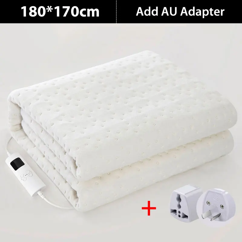 180x170 AU Adapter Xiaomi youpin, умное удаление клещей, электрическое одеяло, безопасность, синхронизация, интеллектуальный контроль температуры, удобная стирка для зимы - Цвет: 180x170 AU Adapter