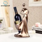 Креативные домашние декоративные фигурки, украшения, современный минималистский синий, веер, красота, украшение для винной стойки, креативное Свадебное Ремесло